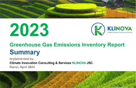 KLINOVA 2023 GHG Inventory Report Summary